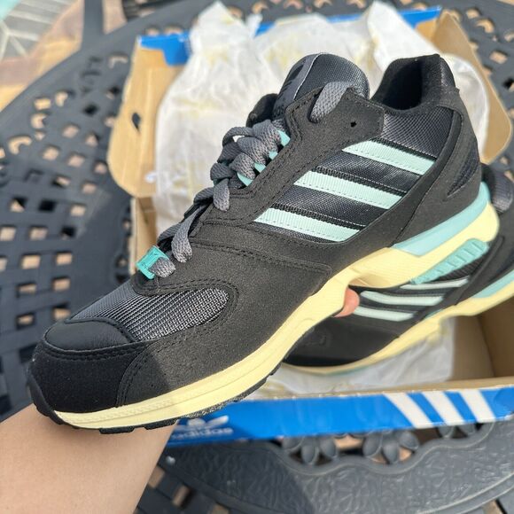 Adidas ZX 4000 Black Ice Mint Men\'s Athletic Shoes EE4763 Size 6 main image 5